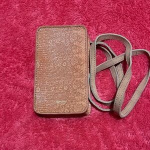 Hammitt Textured Brown Crossbody Bag